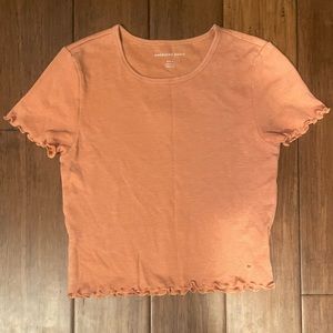 🇺🇸🦅 Brand new burnt orange American Eagle crop top